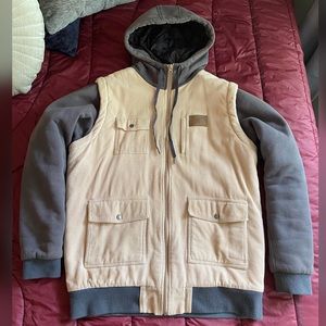 Jiberish Corduroy Hoodie
